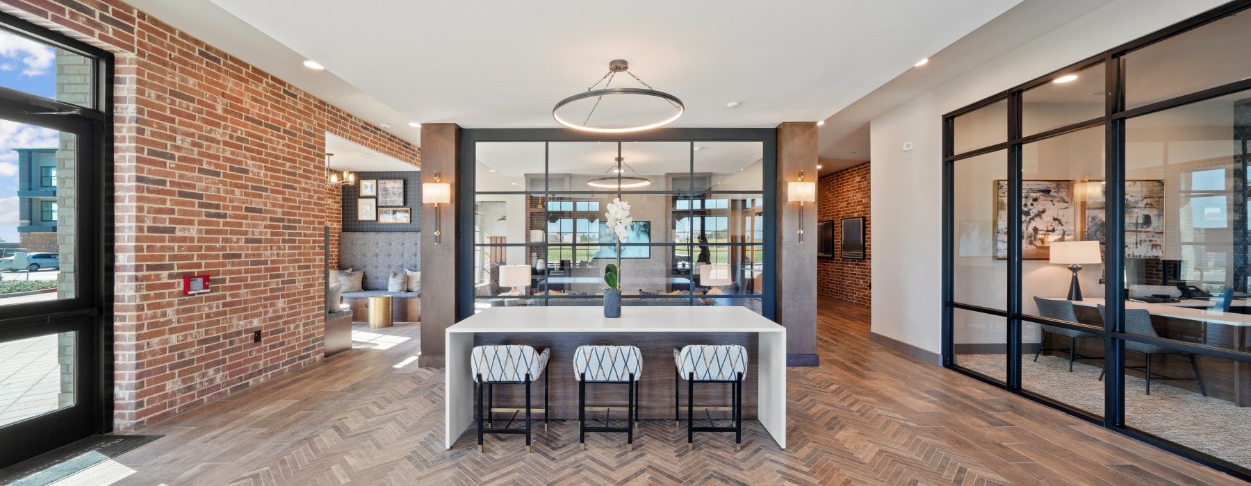 Leasing office for brand new luxury apartments in mansfield